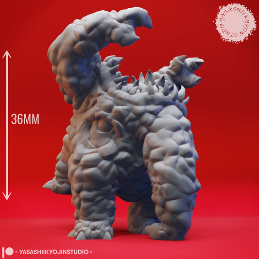 Xorn - 3D Printed Mini for Tabletop Gaming, Dungeons and Dragons, Pathfinder, Kings of War and other RPG's