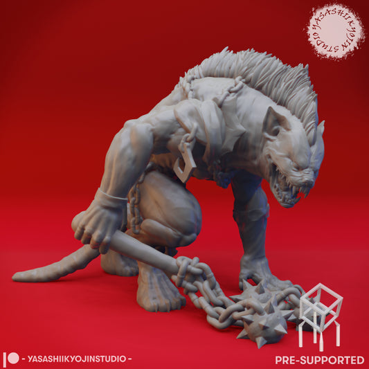 Yeenoghu - Tabletop Miniature (Pre-Supported STL)