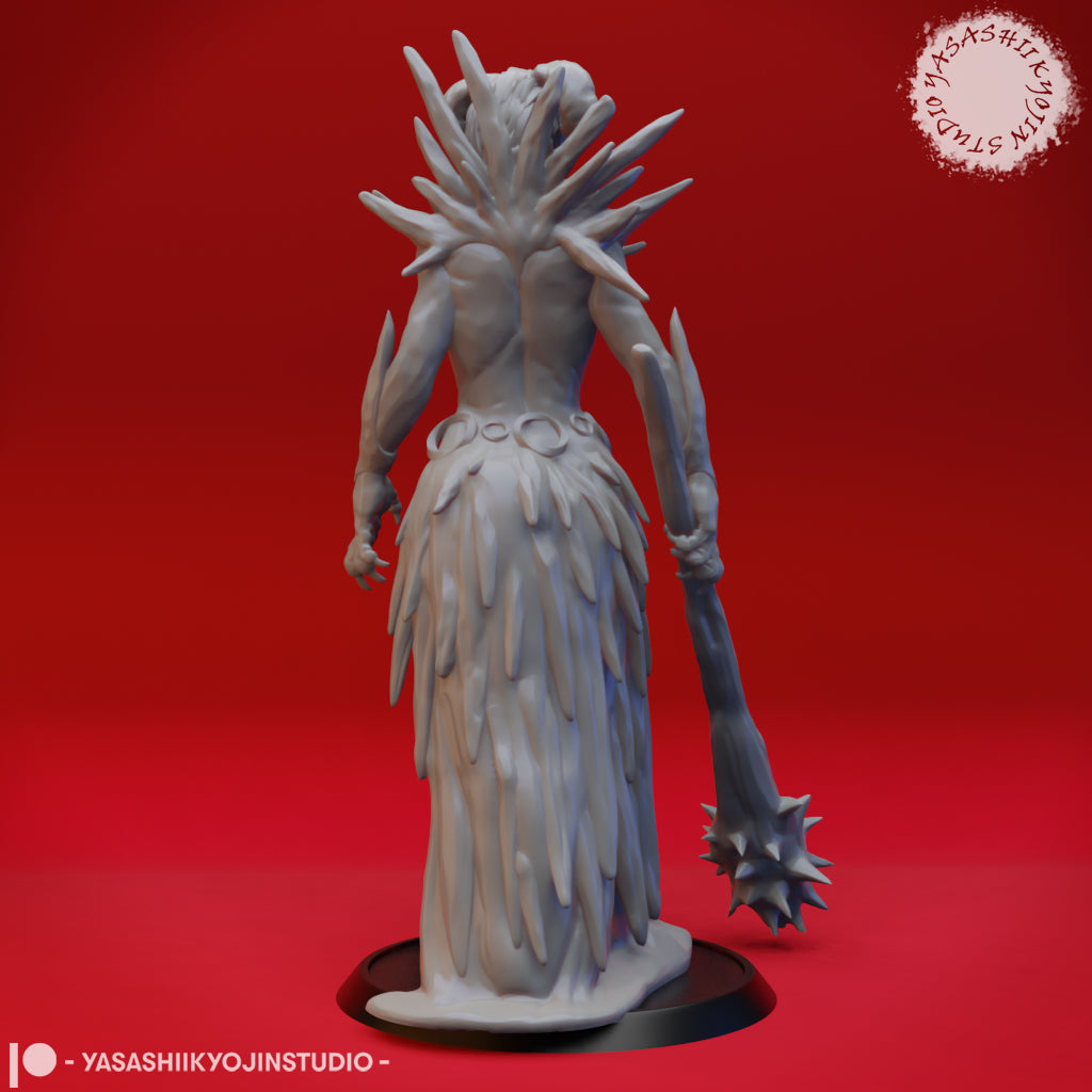 Frozen Queen - Second Form - Tabletop Miniature STL