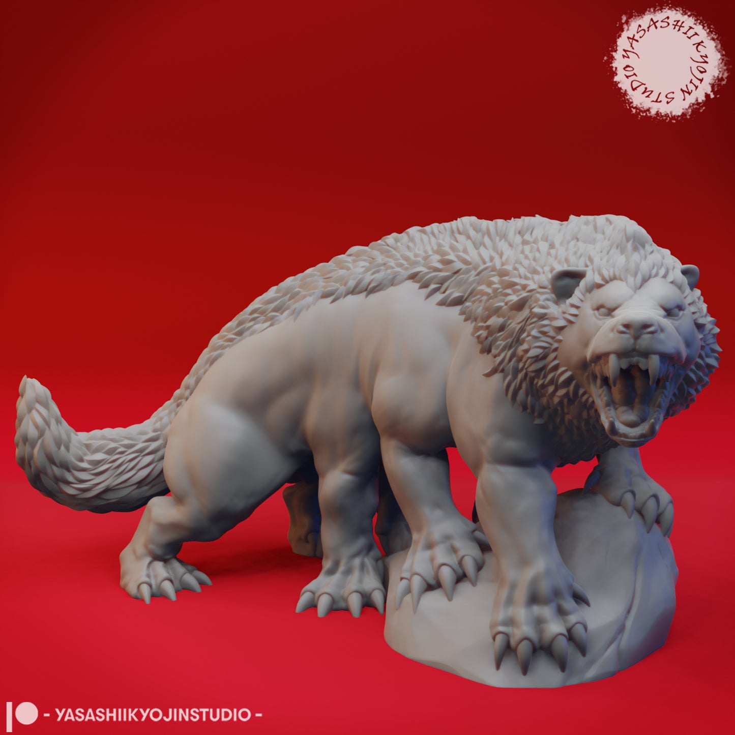 Aurumvorax - Tabletop Miniature STL