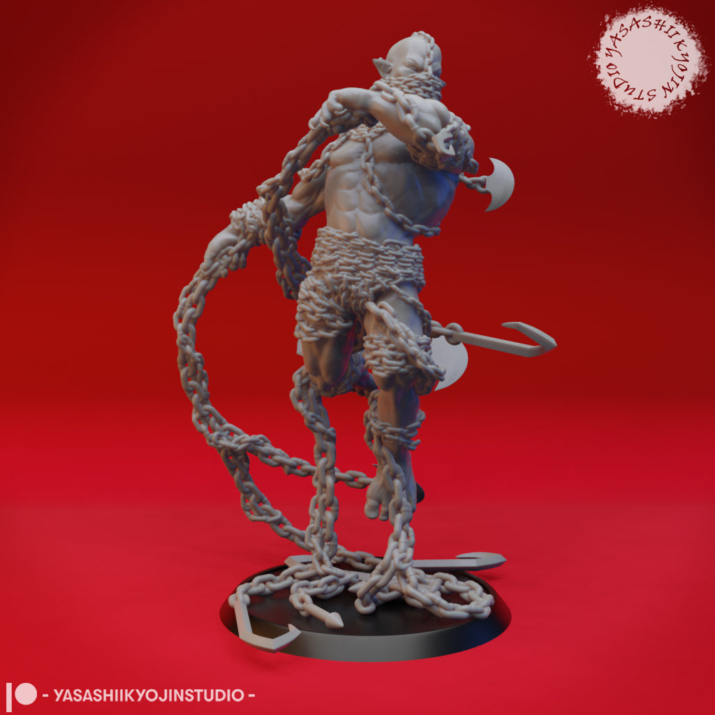 Chain Devil - Tabletop Miniature STL