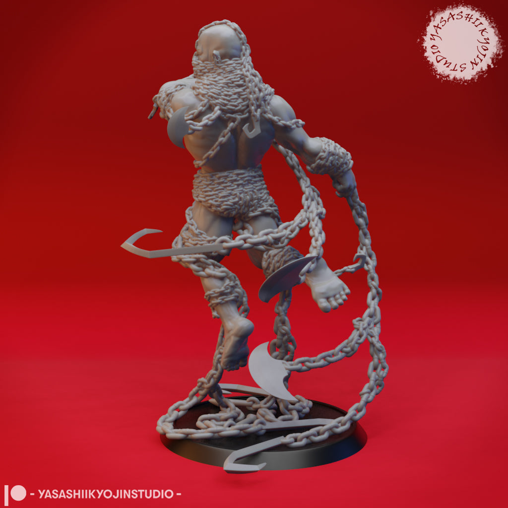 Chain Devil - Tabletop Miniature (Pre-Supported STL)