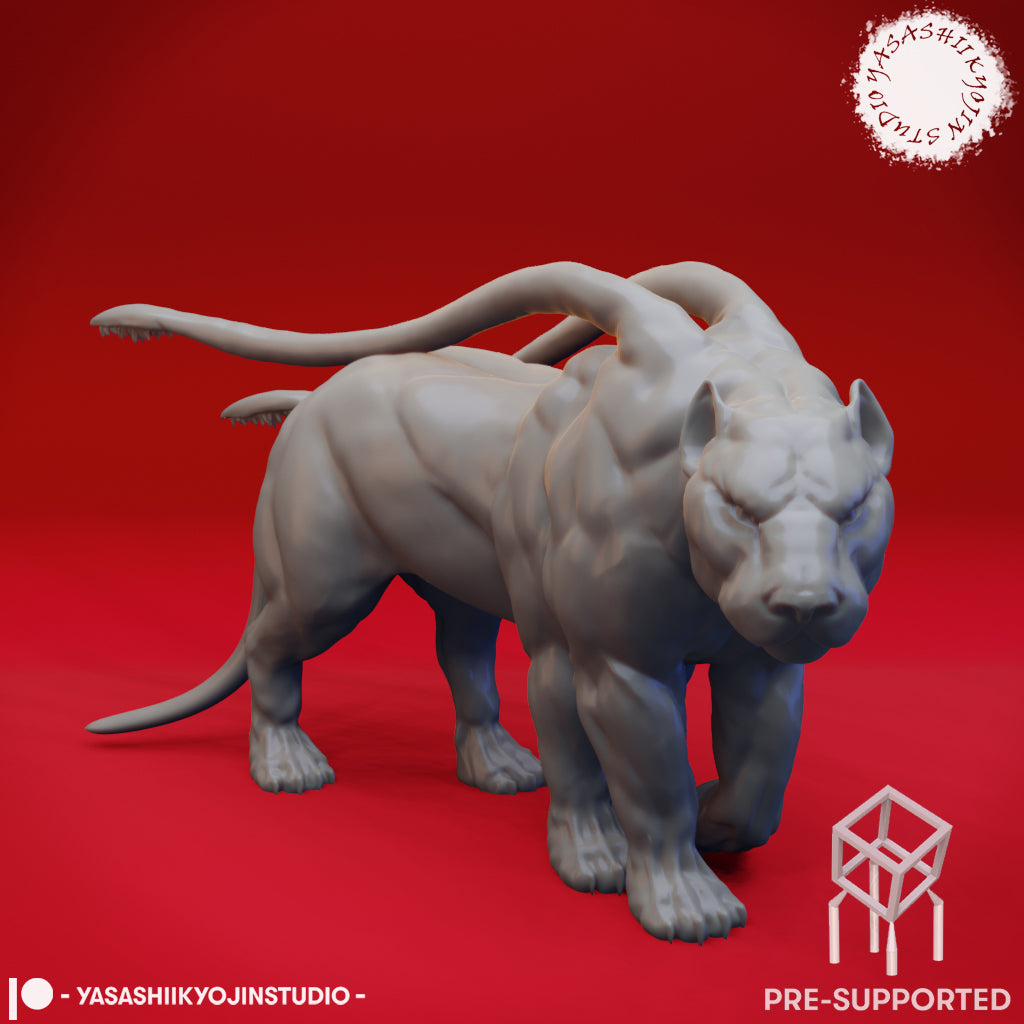 Shift Beast - Tabletop Miniature (Pre-Supported STL)
