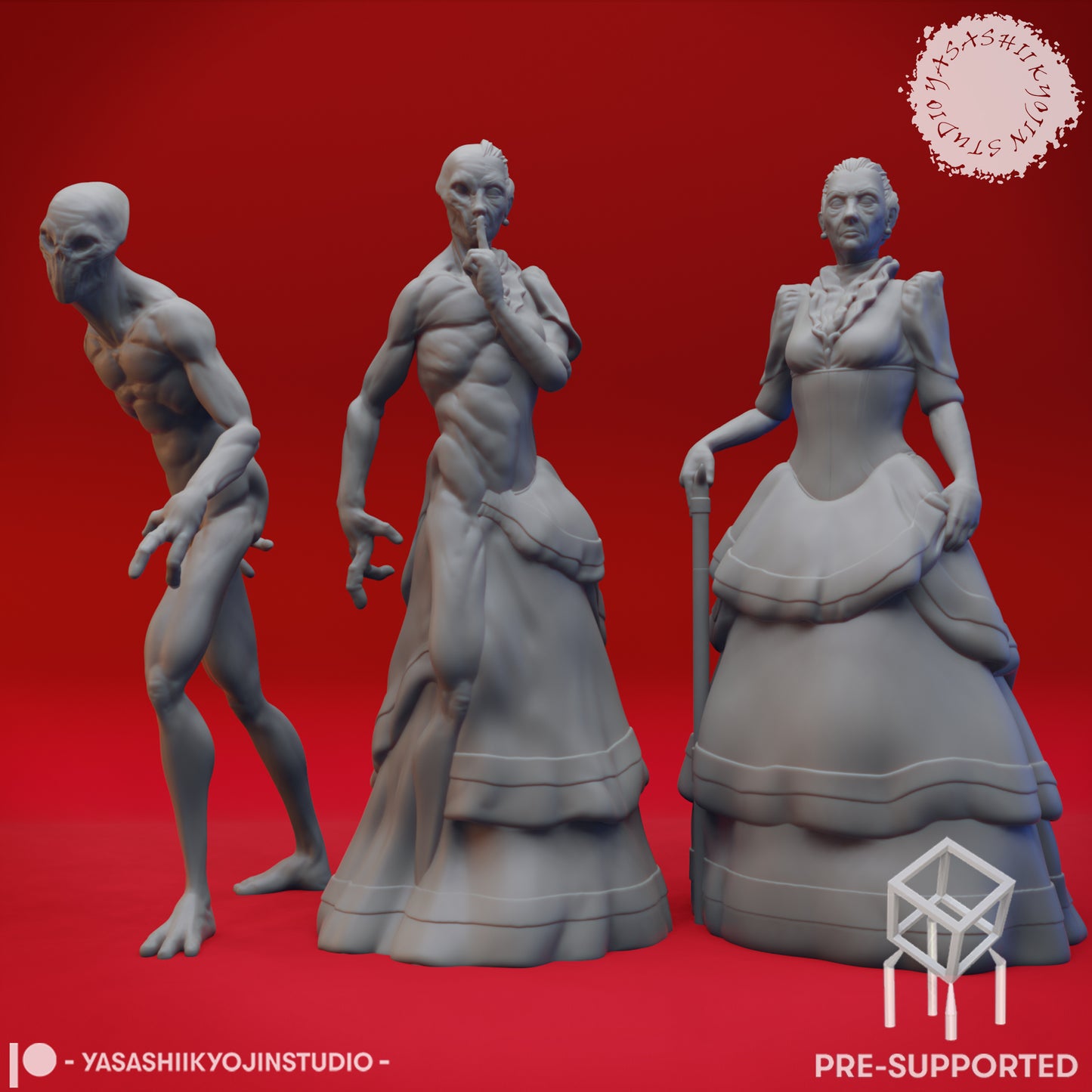 Doppelganger Transformation - Tabletop Miniature (Pre-Supported STL)