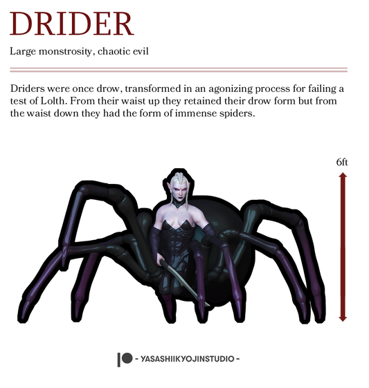 Drider - Paper Mini Sample