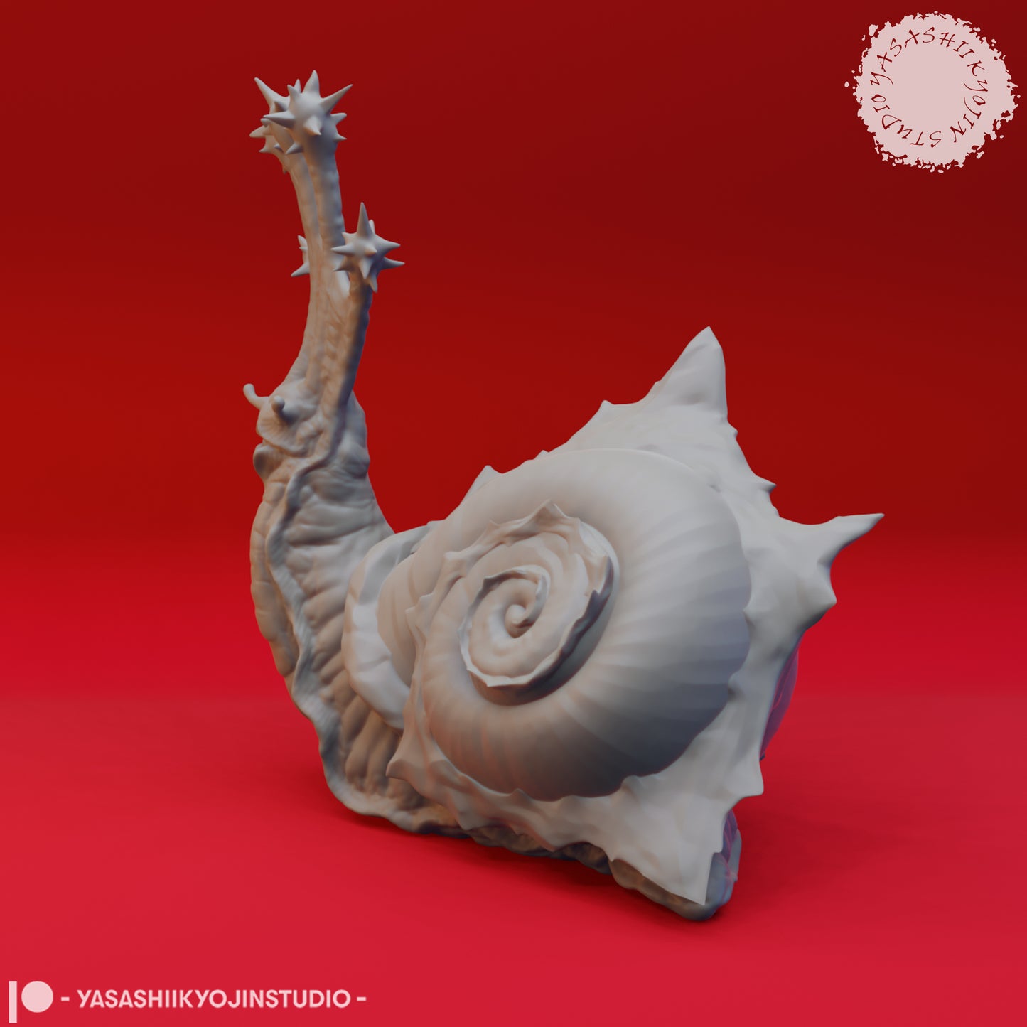 Lash Snail - Tabletop Miniature (Pre-Supported STL)