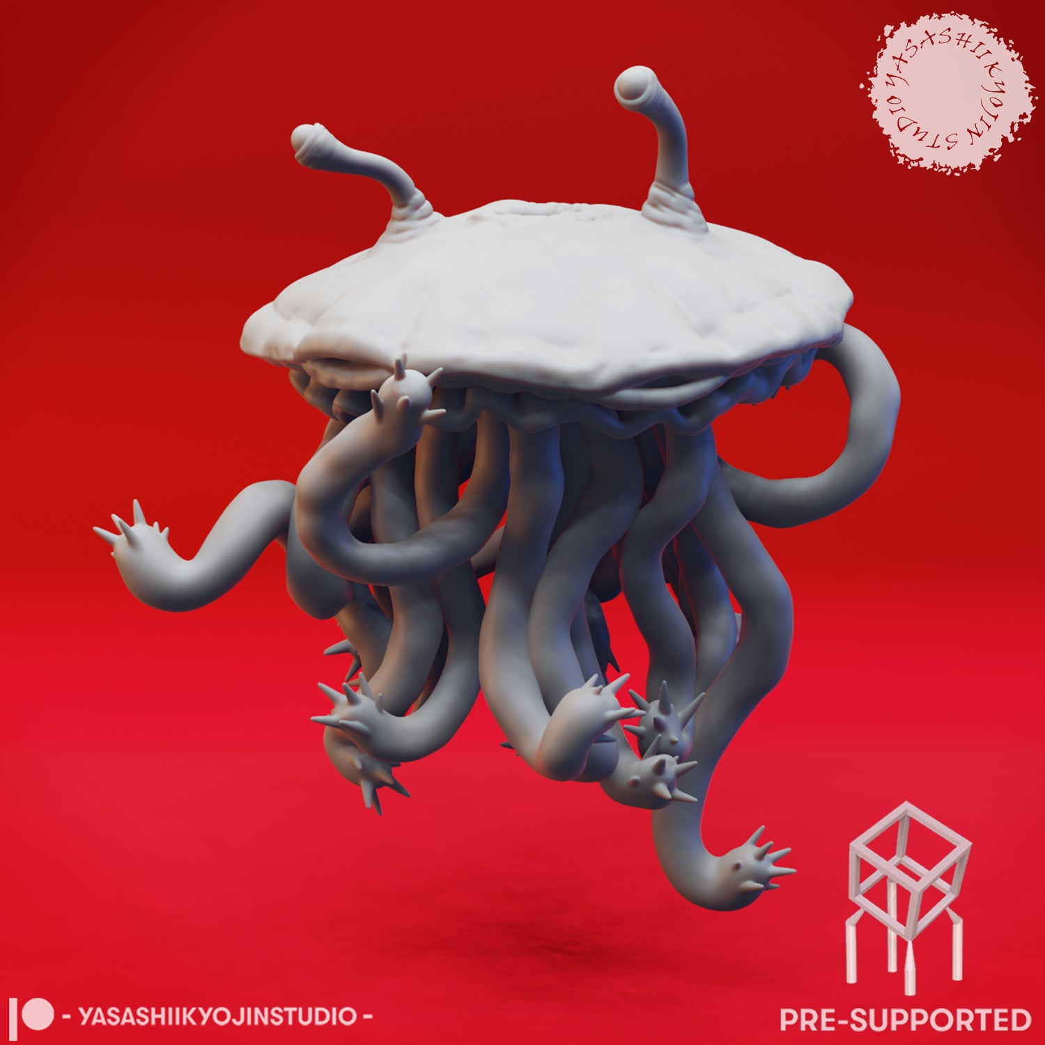 Flumph - Tabletop Miniature (Pre-Supported STL) – Yasashii Kyojin Studio