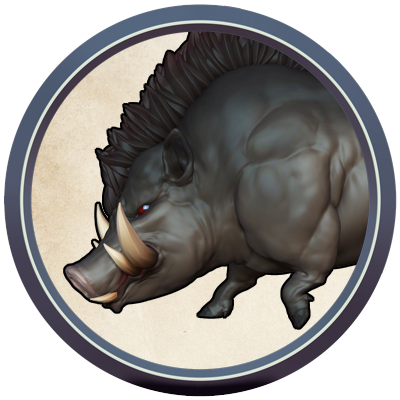 Giant Boar - VTT Token Sample