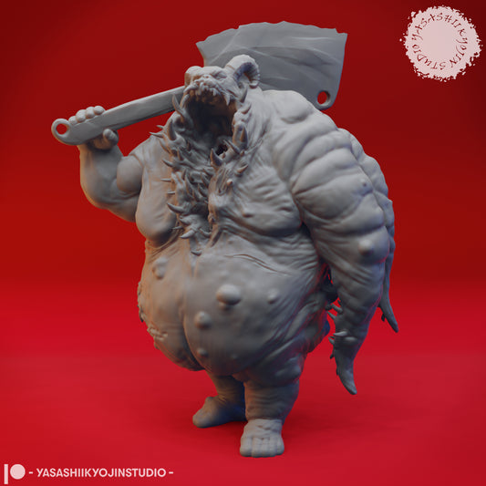 Gluttony Demon - Tabletop Miniature STL