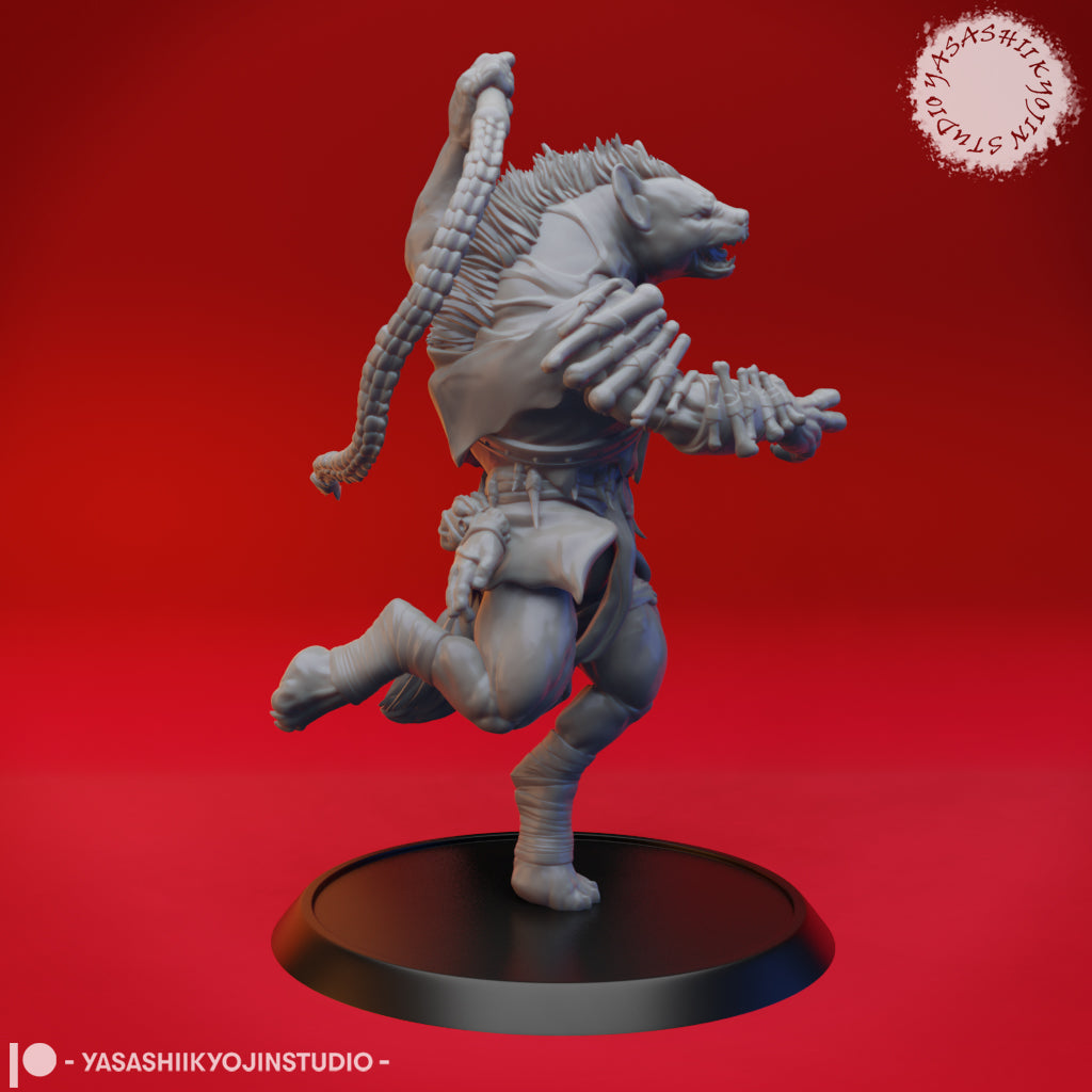 Gnoll - Tabletop Miniature (Pre-Supported STL)