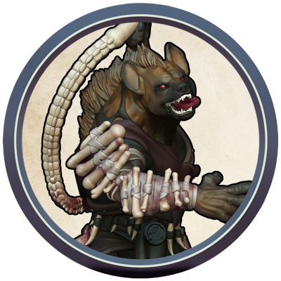 Gnoll - VTT Token Sample