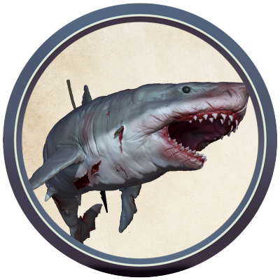 Great Wight Shark - VTT Token Sample – Yasashii Kyojin Studio