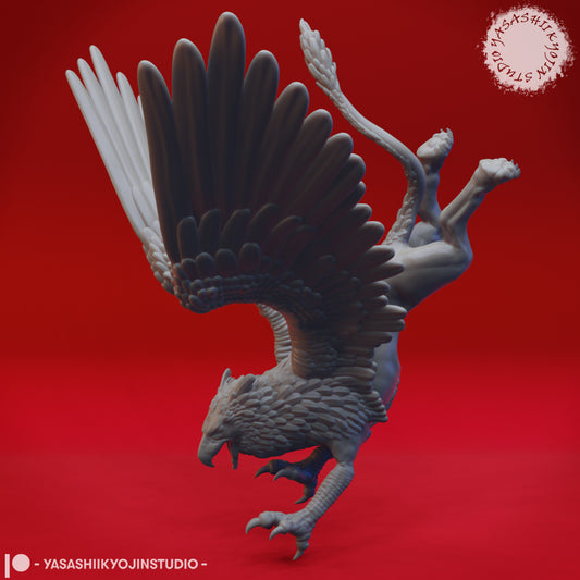 Griffin - Tabletop Miniature STL