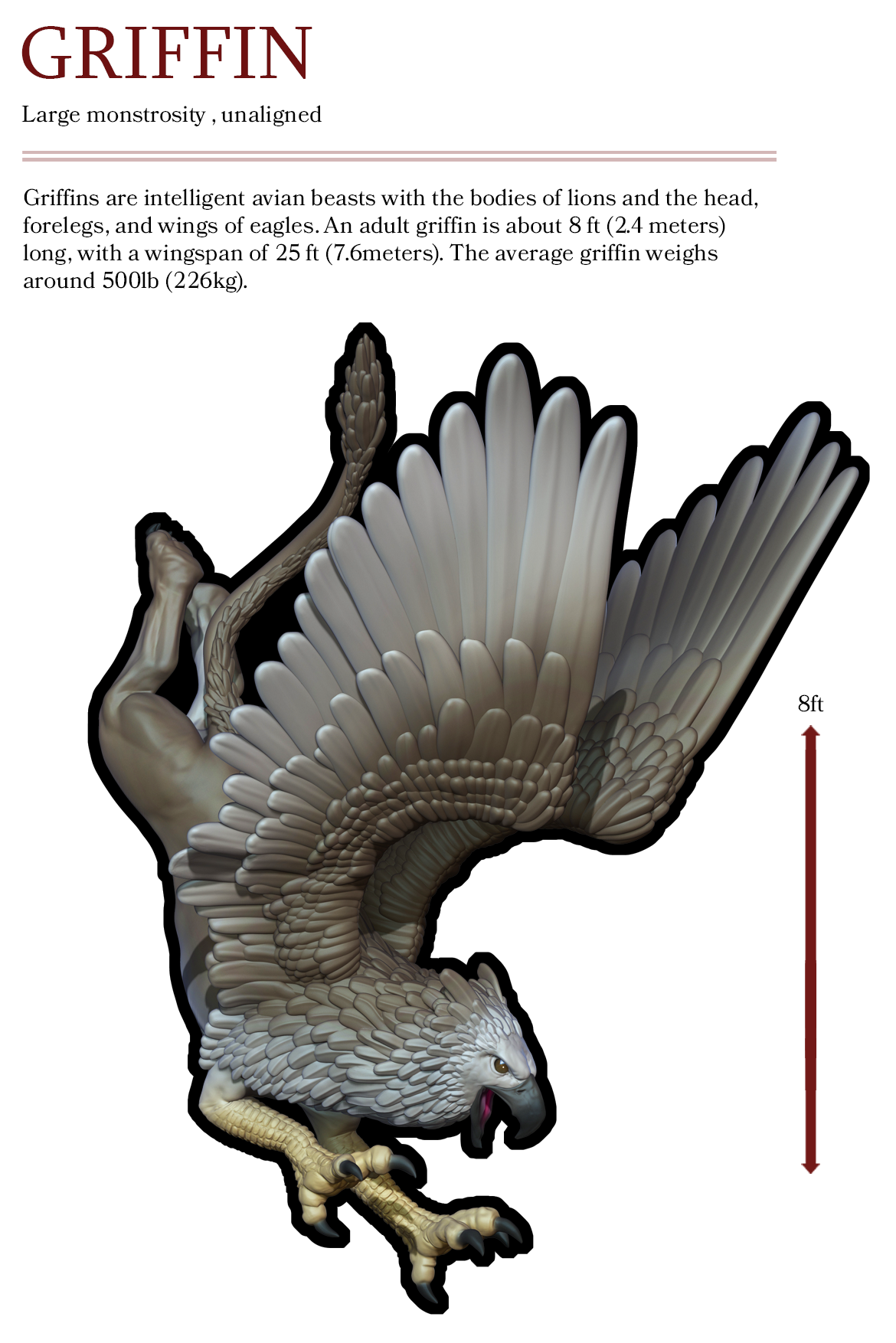 Griffin - Paper Mini Sample