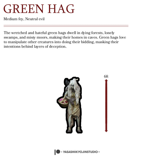 Green Hag - Paper Mini Sample