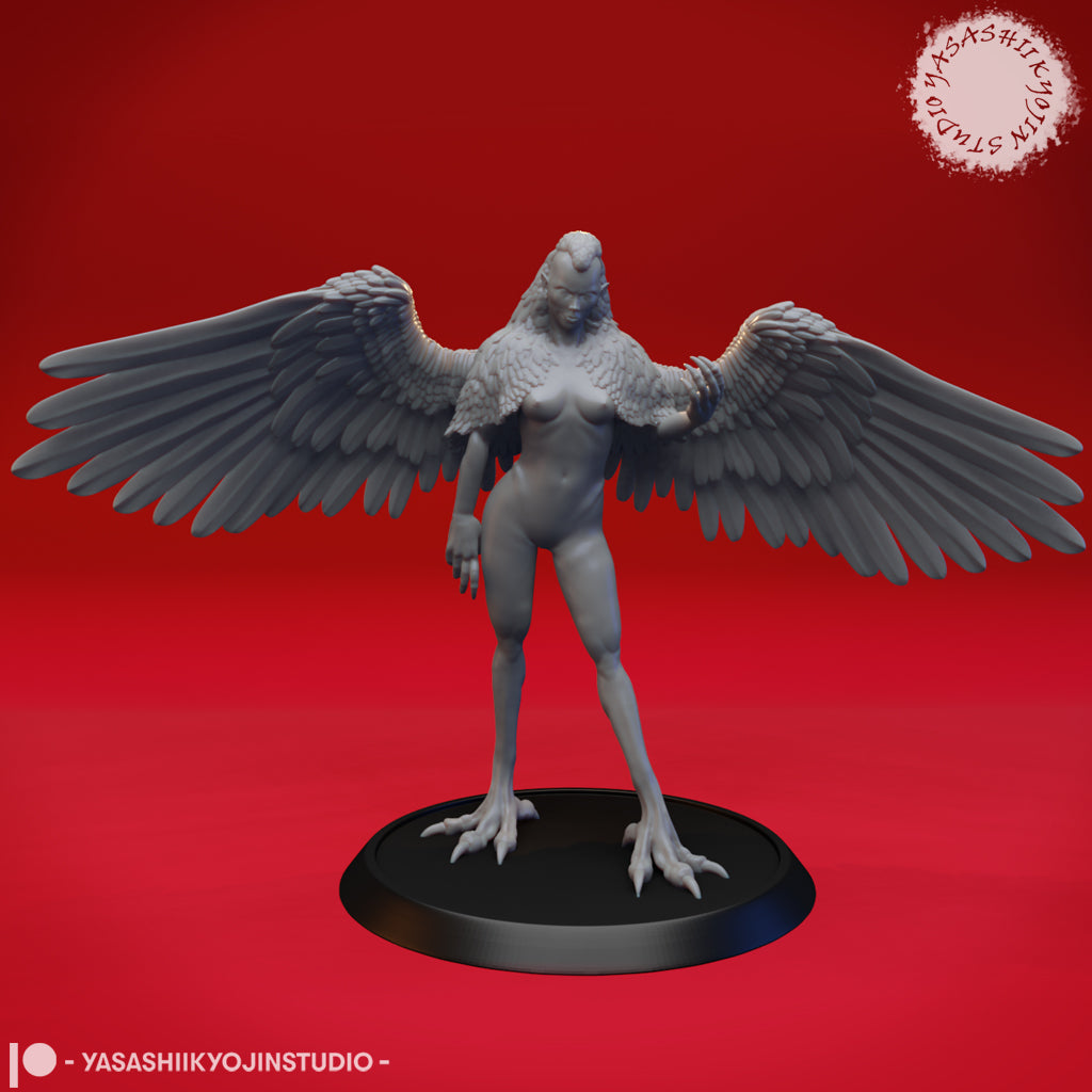 Harpy - Tabletop MIniature STL