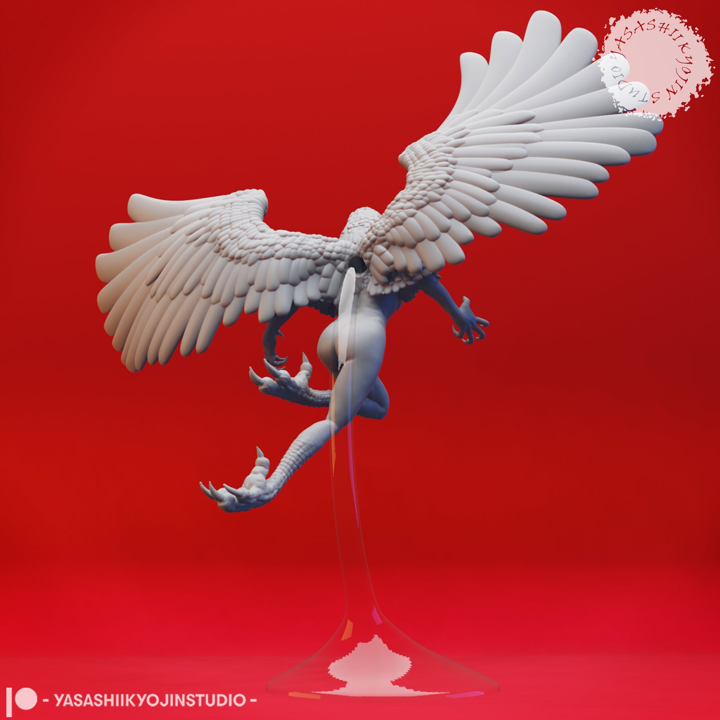 Harpy Mob - Tabletop Miniature (Pre-Supported STL)