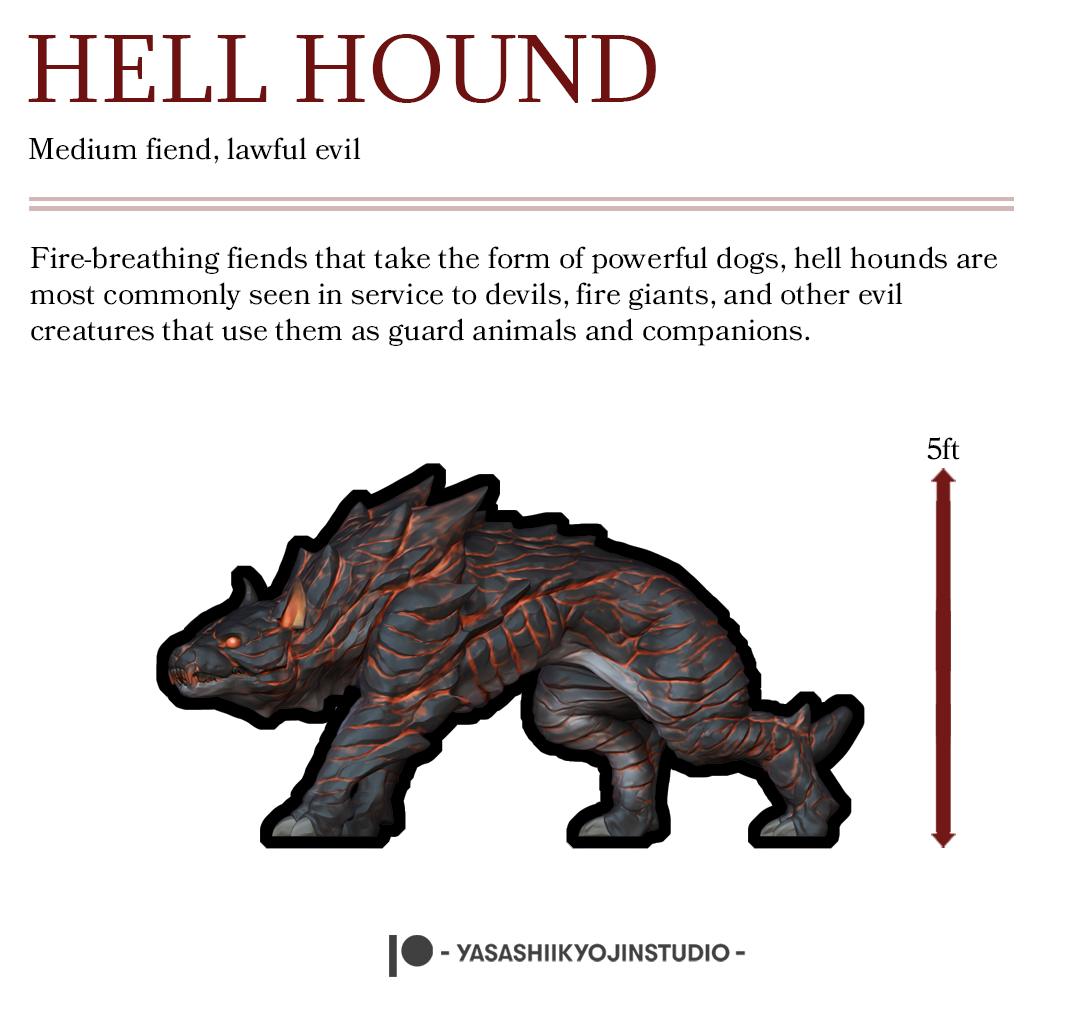Hellhound - Paper Mini Sample