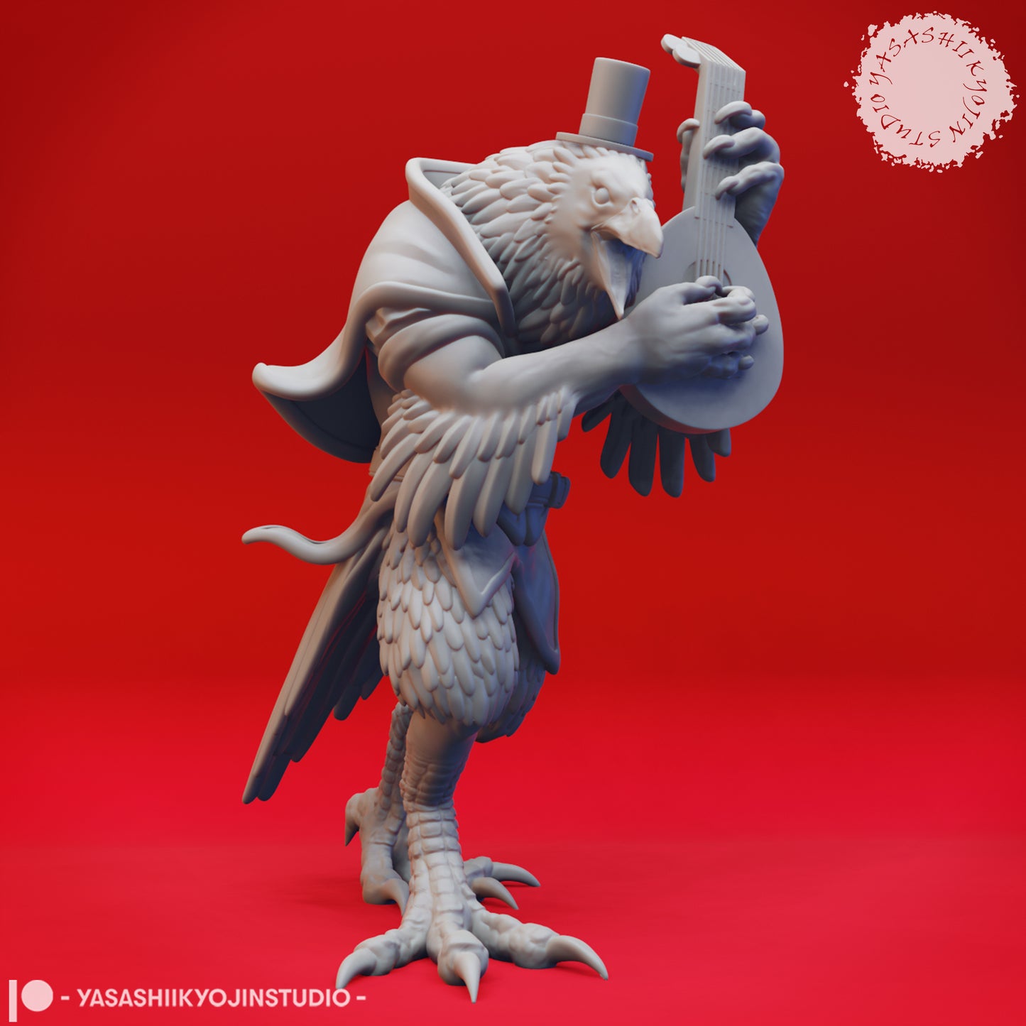 Kenku Mob - Tabletop Miniatures (Pre-Supported STL)