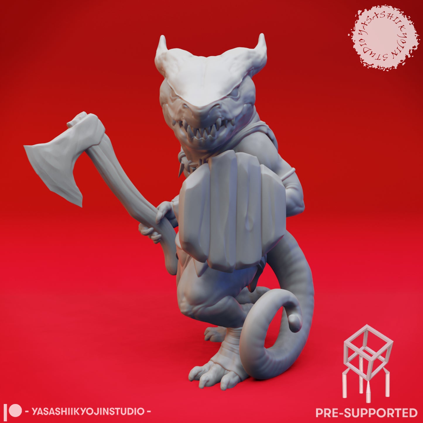 Kobold Mob - Tabletop Miniature (Pre-Supported STL)