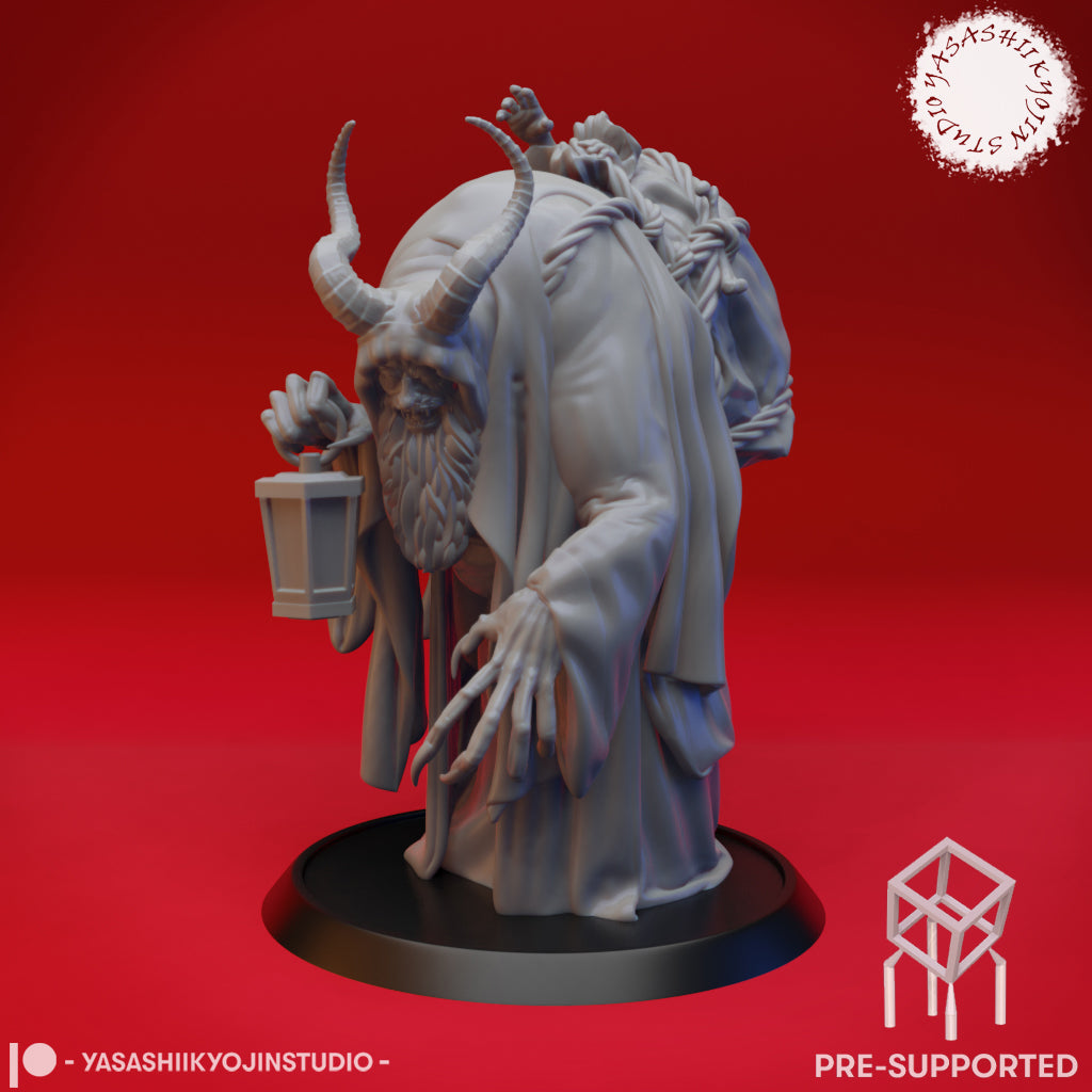 Krampus - Tabletop Miniature (Pre-Supported STL)