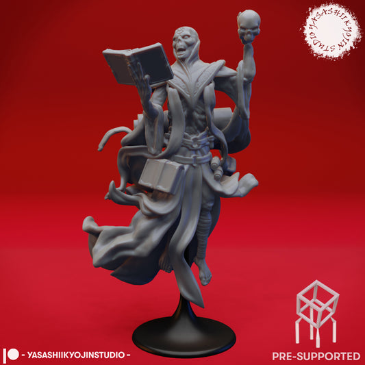 Lich - Tabletop Miniature (Pre-Supported STL)