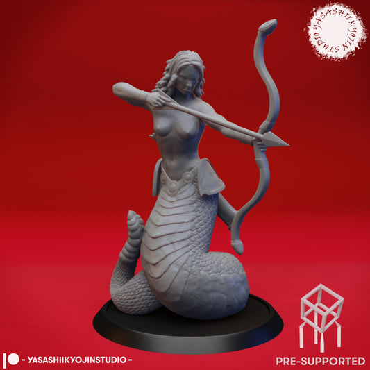 Medusa - Tabletop Miniature (Pre-Supported STL)