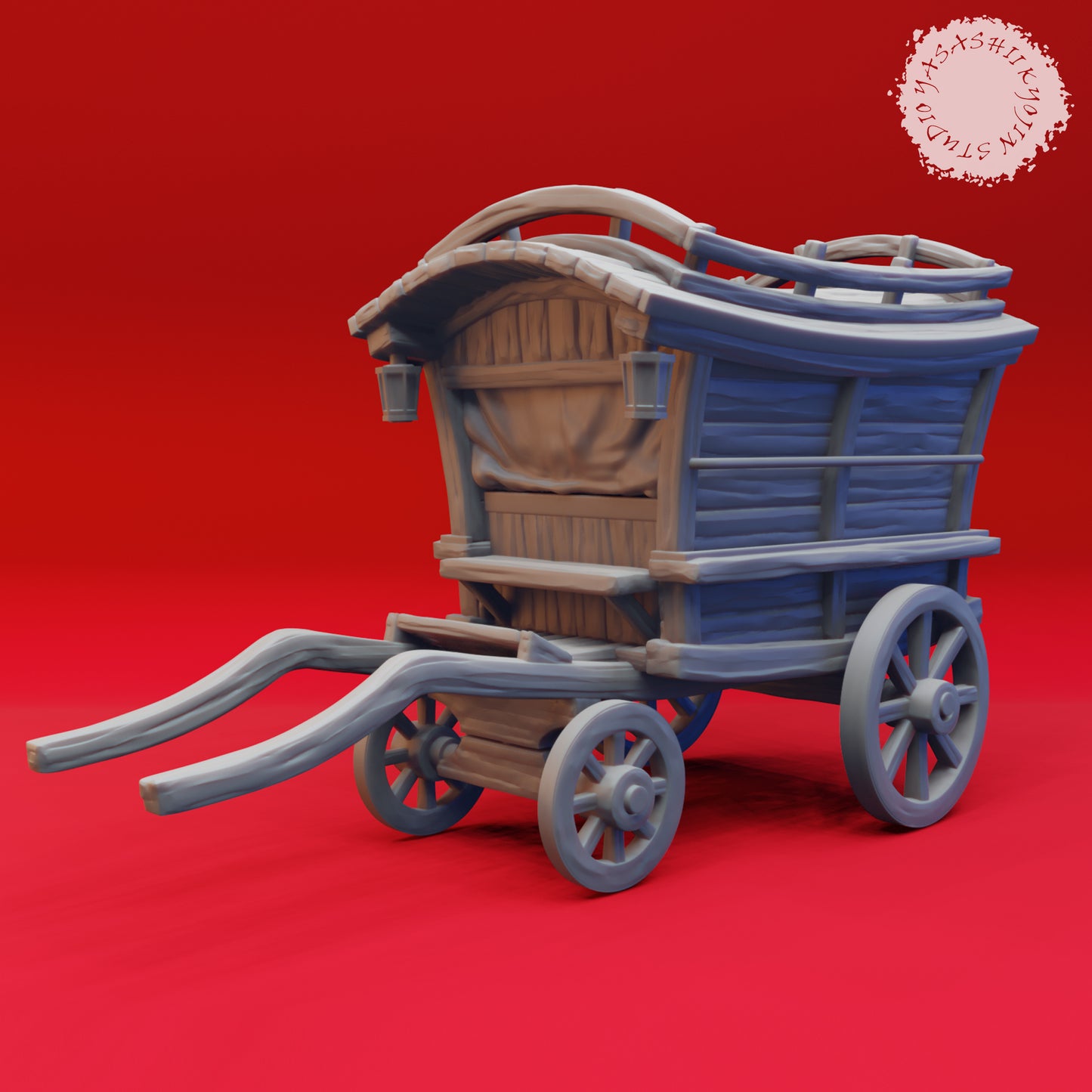 Mimic Wagon - Book of Beasts - Tabletop Miniatures (Pre-Supported STL)