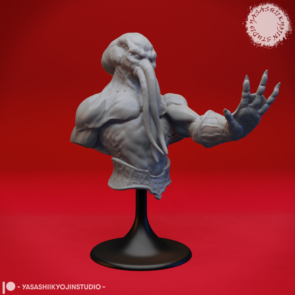 Cthulhid - Bust STL