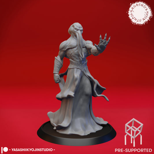 Mind Flayer - Tabletop MIniature (Pre-Supported STL)