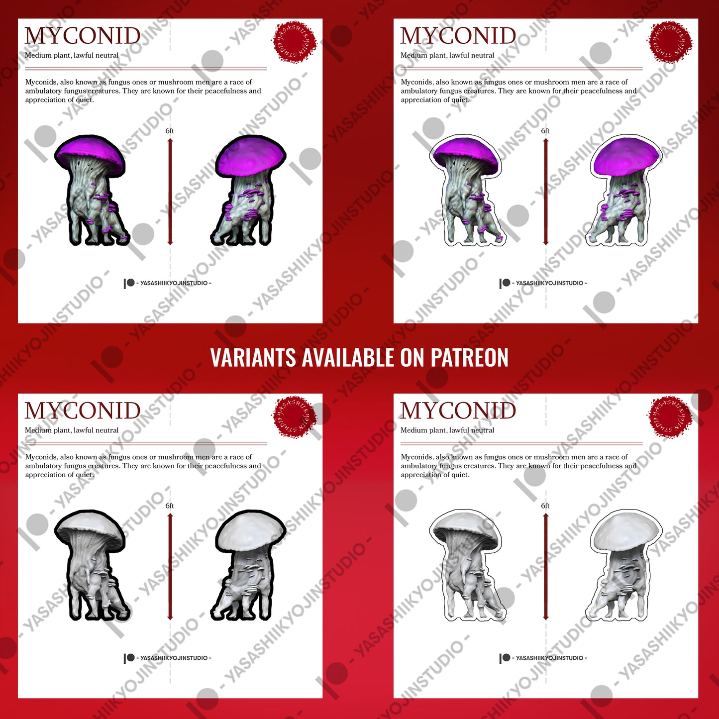 Myceloid - Paper Mini Sample
