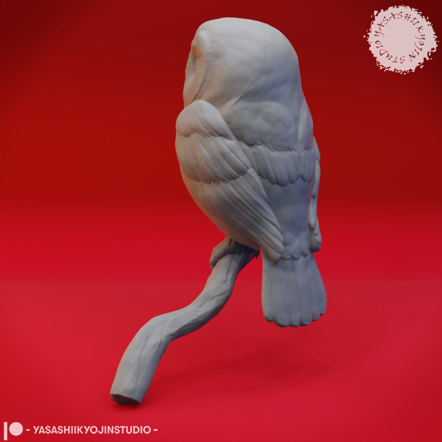 Northern Saw Whet Owl - Bust (Pre-Supported STL)