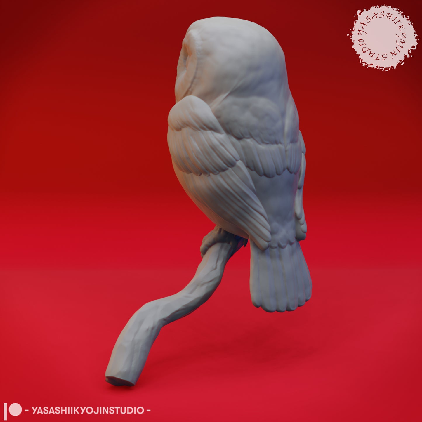 Northern Saw Whet Owl - Bust STL