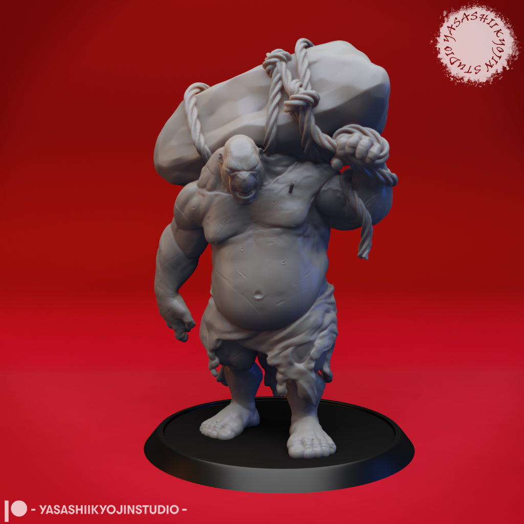 Ogre - Tabletop Miniature STL