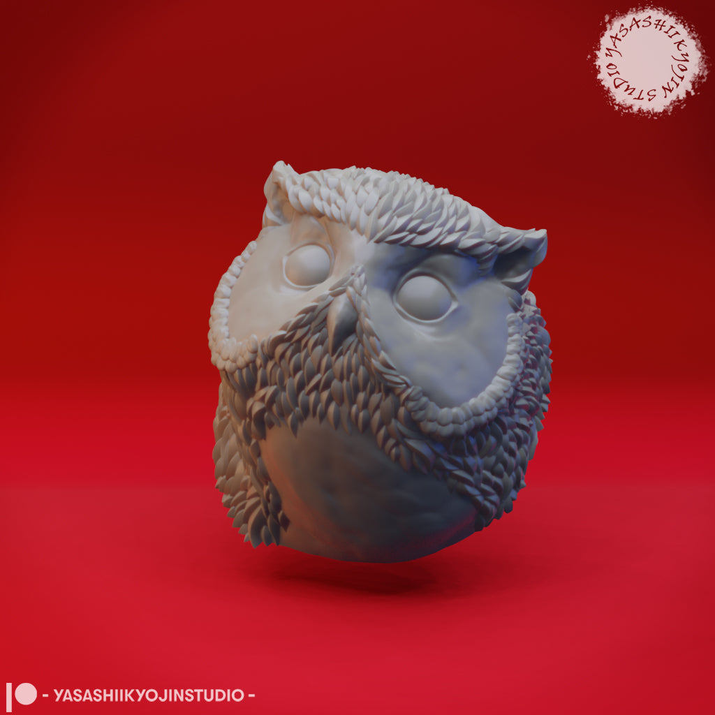 Owlbear Cub - Bust STL