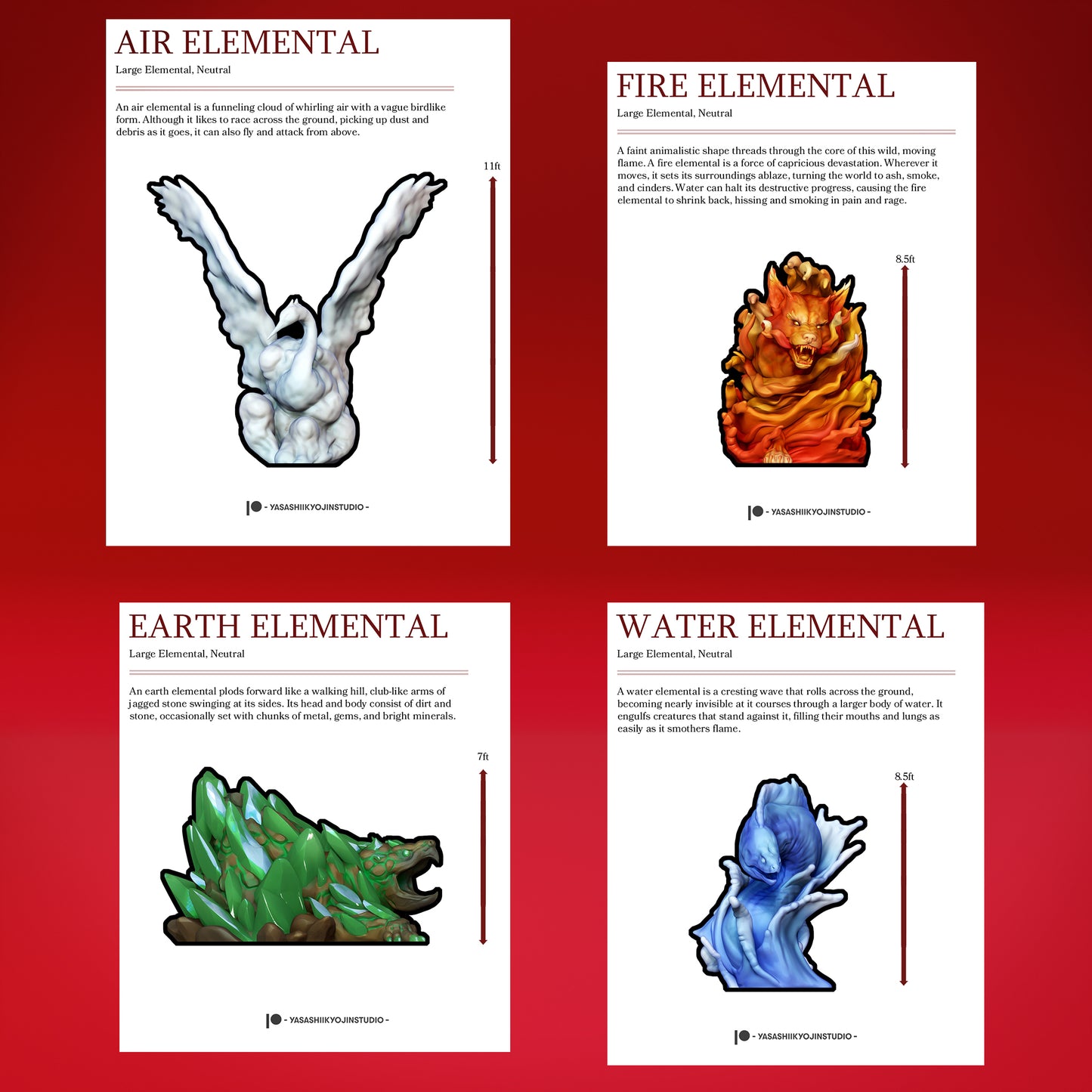 Elementals - Paper Mini Sample