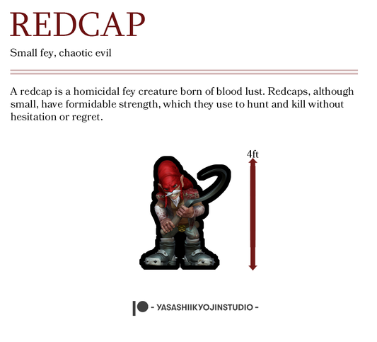 Redcap - Paper Mini Sample