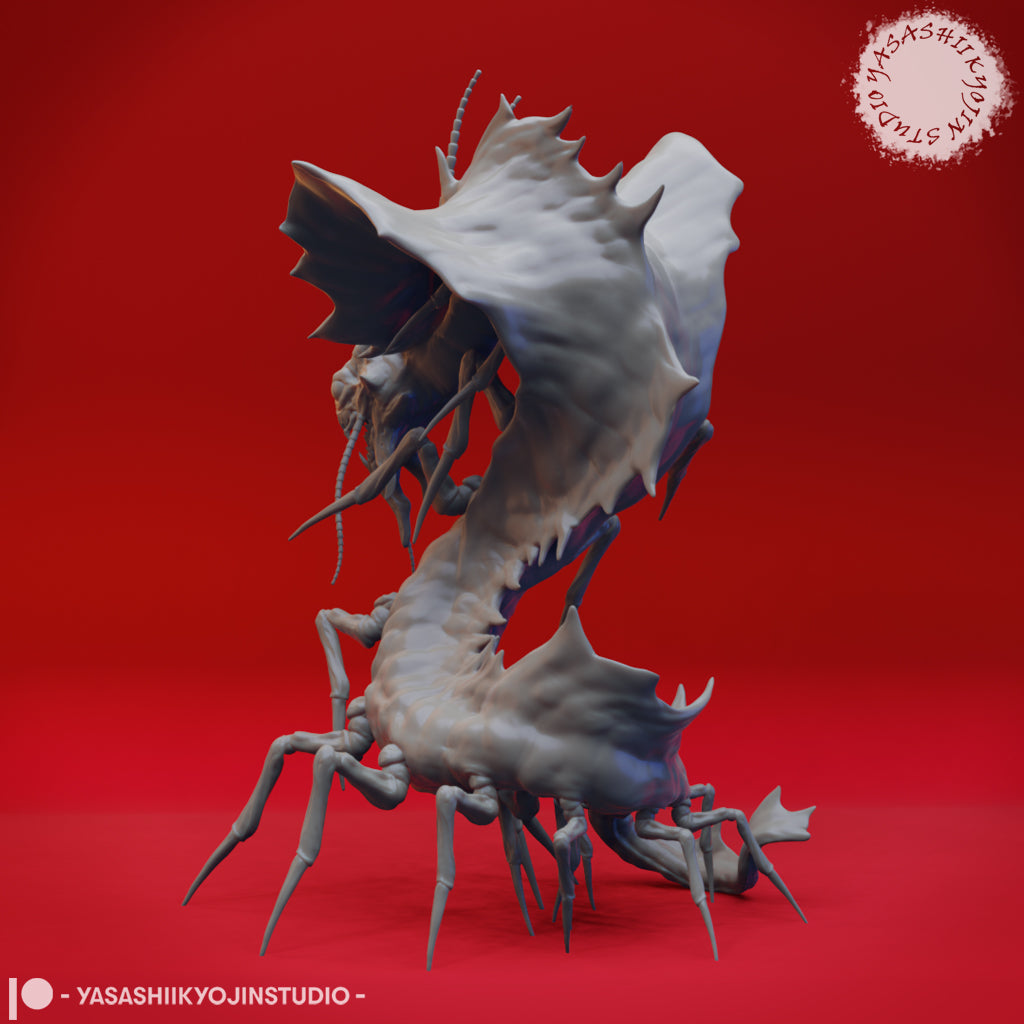 Frost Wyrm - Tabletop Miniature STL