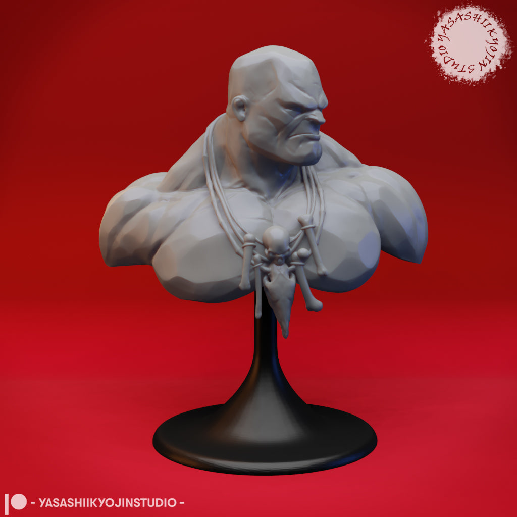 Stone Giant - Bust (Pre-Supported STL)
