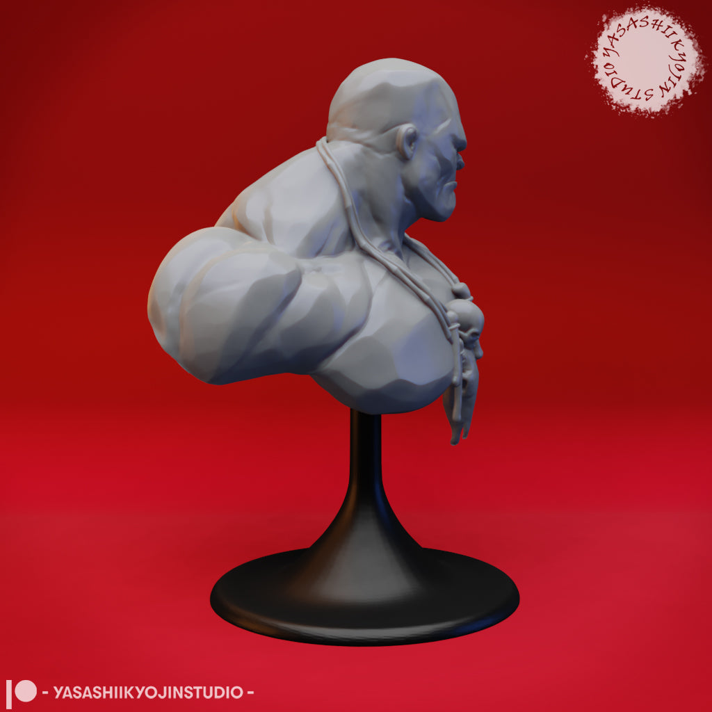 Stone Giant - Bust (Pre-Supported STL)