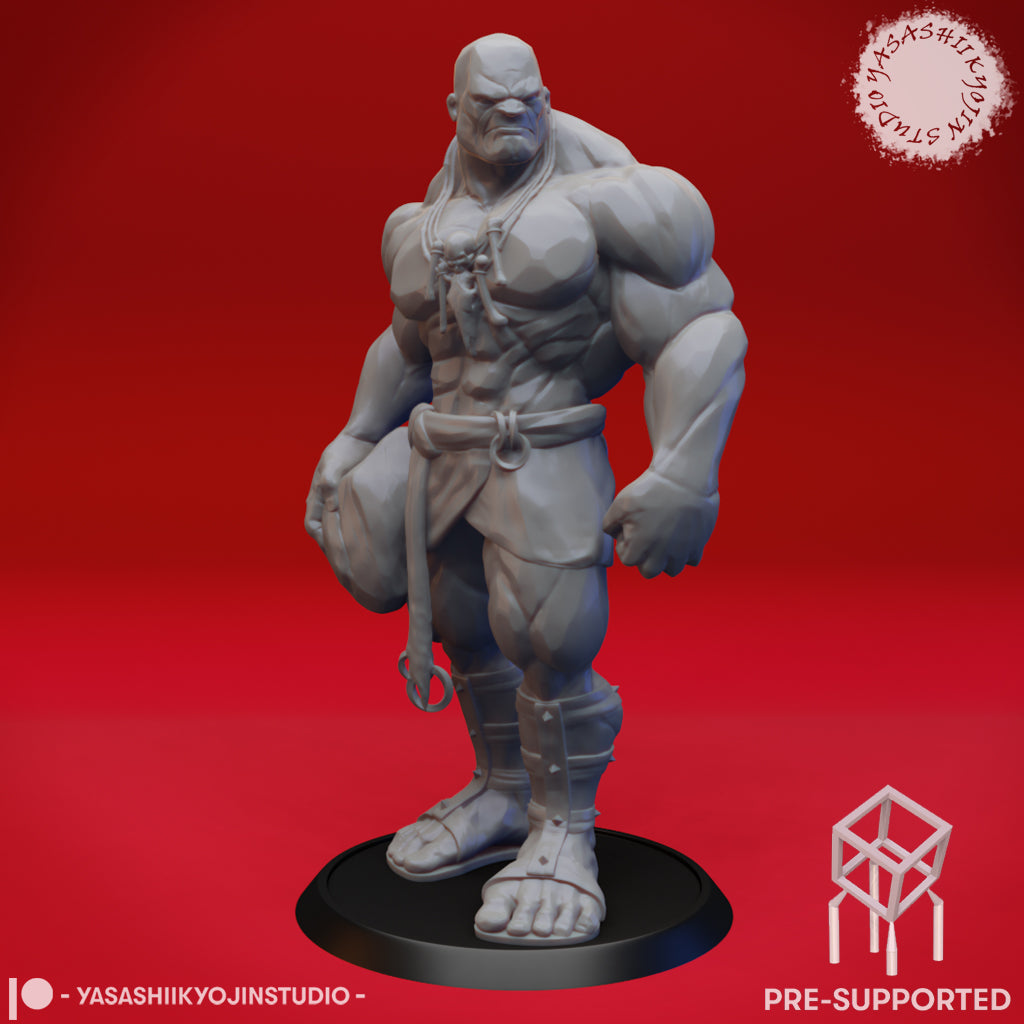 Stone Giant - Tabletop Miniature (Pre-Supported STL)