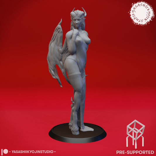 Succubus - Tabletop Miniature (Pre-Supported STL)