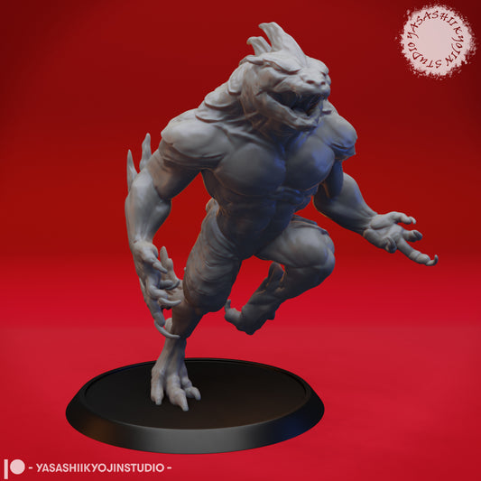 Troglodyte - Tabletop Miniature STL