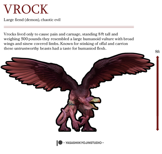 Vrock - Paper Mini Sample