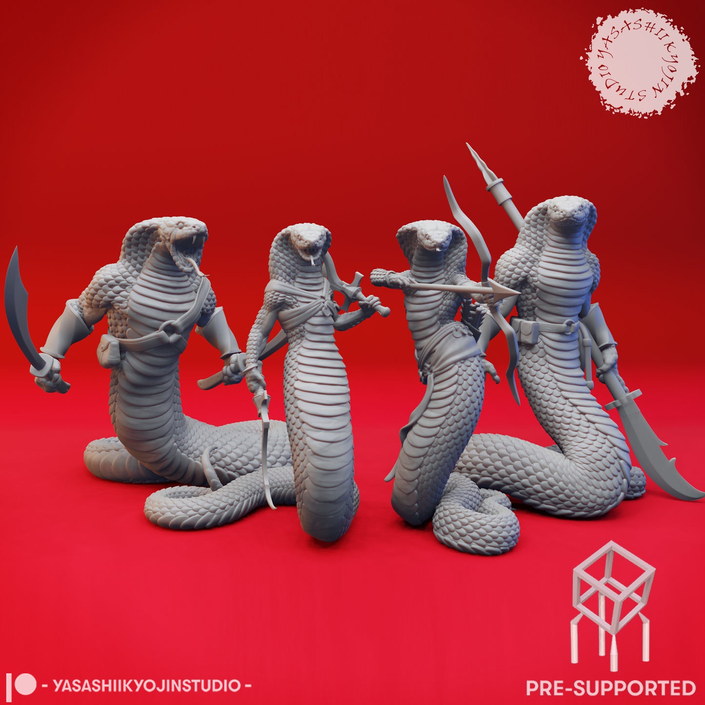 Den of Yuan-Ti - Tabletop Miniature (Pre-Supported)